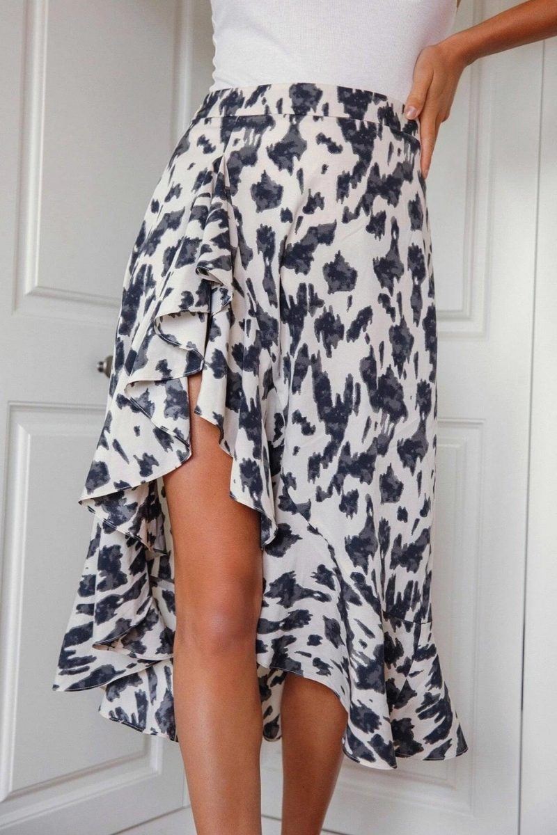 Leopard Printed Skirt Cute 450b6257 112a 4ac3 9ac4 38ea743e2db2